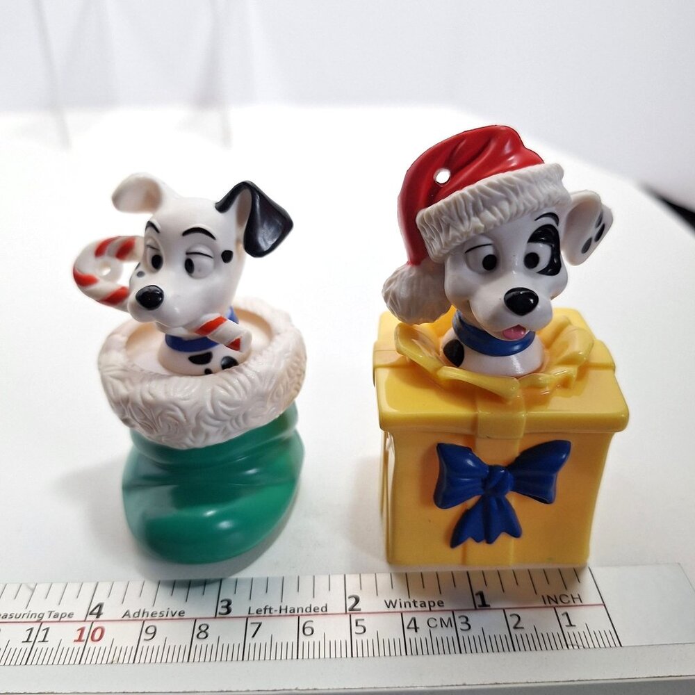 Disney 101 Dalmatians McDonalds Christmas Ornaments Puppy Dog Vintage 90s - Picture 7 of 9
